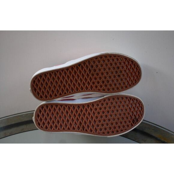 Louis Vuitton x Vans Sneakers Womens 8 / Mens 6.5 Pink LV Logo Custom Slip On - Picture 8 of 9